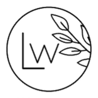 Logo of a brand featuring the initials "W" within a circular design, accompanied by a leaf motif. The logo represents a focus on nature and wellness. Ideal for use in branding materials, websites, and social media to convey a commitment to eco-friendly practices and holistic living. This design is simple yet effective in communicating the brand's values of sustainability and health.